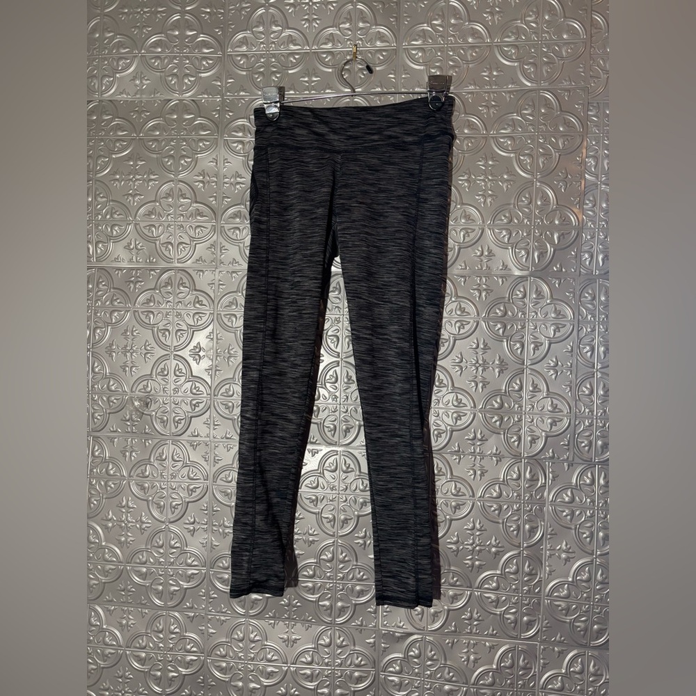 Danskin Grey Leggings Workout Athletic Running gym hog dance active sporty